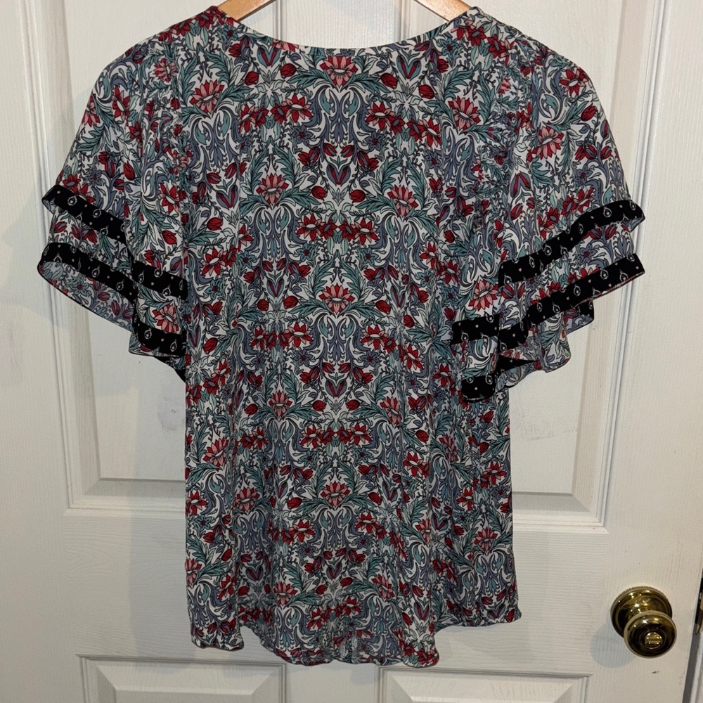 LOFT Paisley Print Blouse